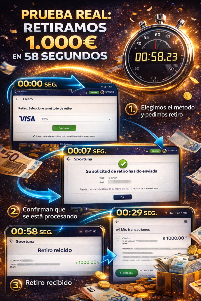 Mejores Casinos con Retirada Rápida en España