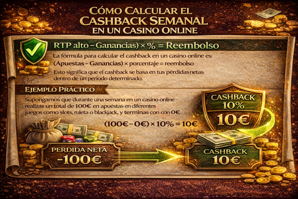 Mejores Casinos Online Con Cashback España